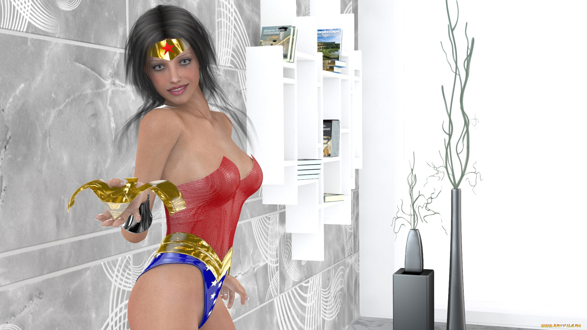 3 ,  , people, , , , superheroine